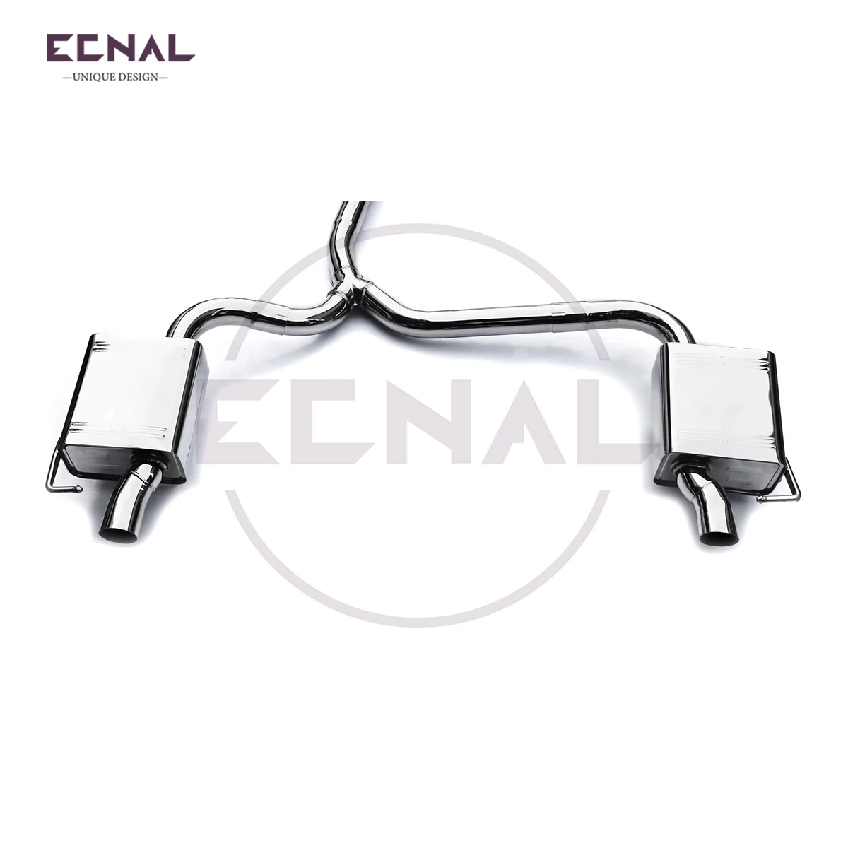 Ecnal Exhaust Catback for Mercedes Benz W205 C200 C250 C260 C300 CLS200 CLS260 CLS300 C257 2.0T Exhaust Pipe with Valve Muffler