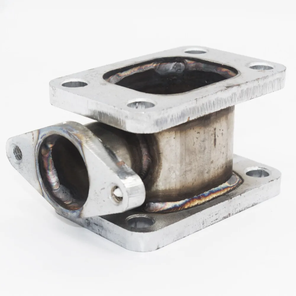 High Quality T3 to T3 Turbo Manifold Flange Adapter with 38mm Wastegate Flange Conversion Kit