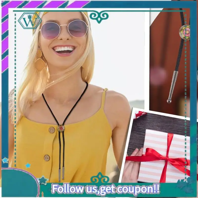 

Premium 2X Bolo Tie Findings Denimtie Bolo Tie Replacement End Cap Kit For DIY Bolo Tie Making