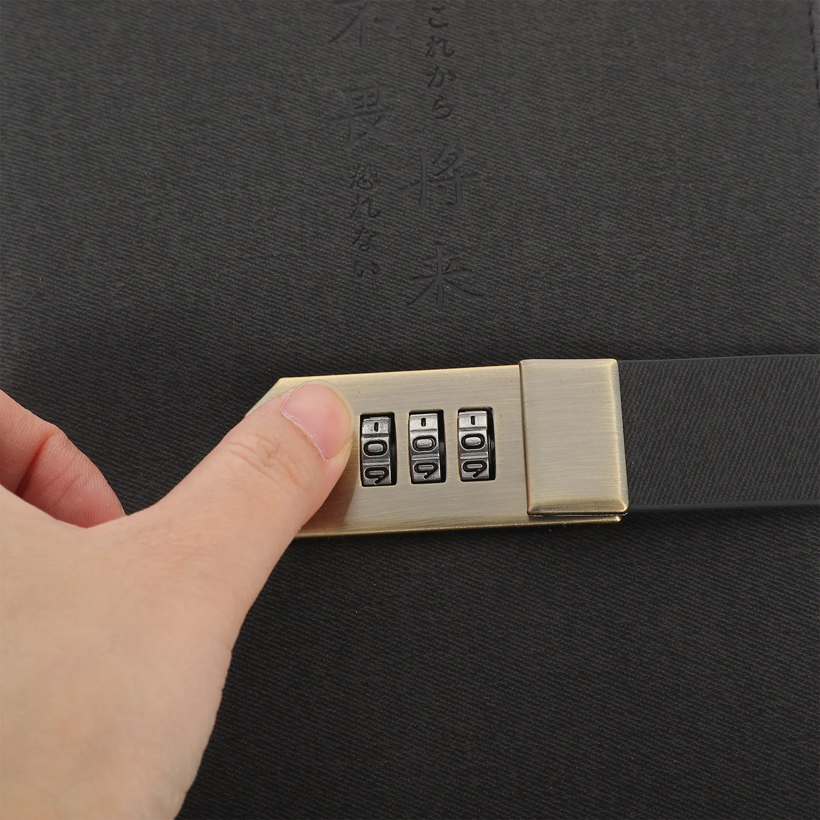 Lockable Notebook with Password Vintage Notepad Daily Schedule Planner for Student Office Travel Use Girls Diary with Lock