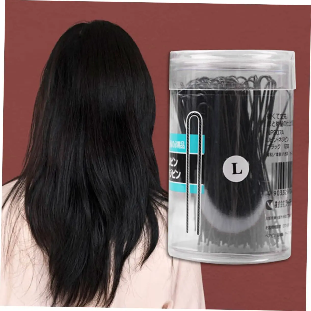 

100pcs U Shaped Hair Pins Invisible Hairstyles Stainless Steel Bobby Hair Pins Perfect Hair Accessories Women Styling Tools