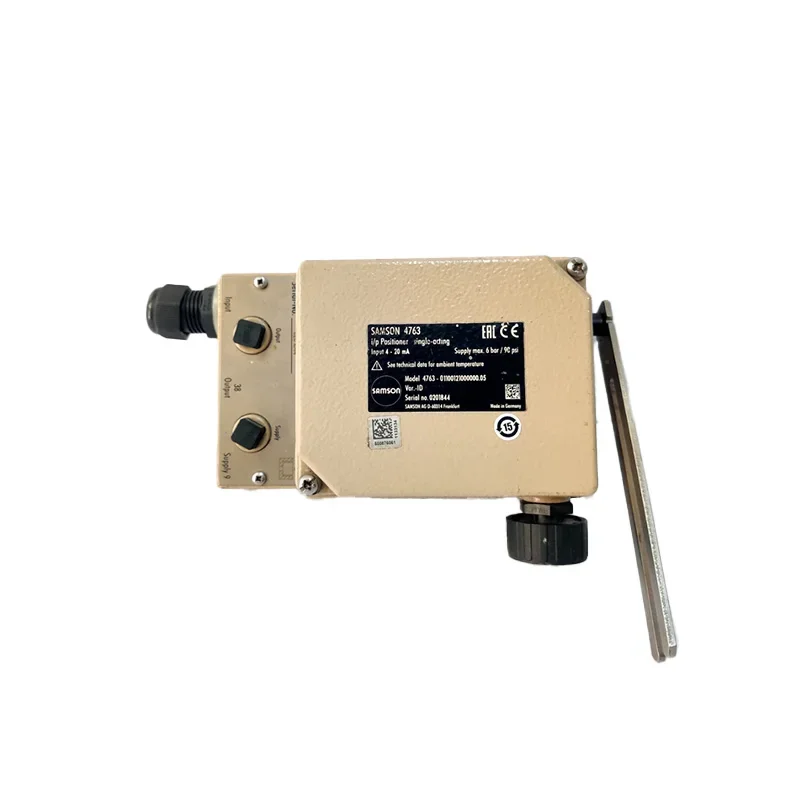 

Samson 4763-0120011100 Electropneumatic Positioner Insensitive to Mechanical Vibrations Low Air Consumption