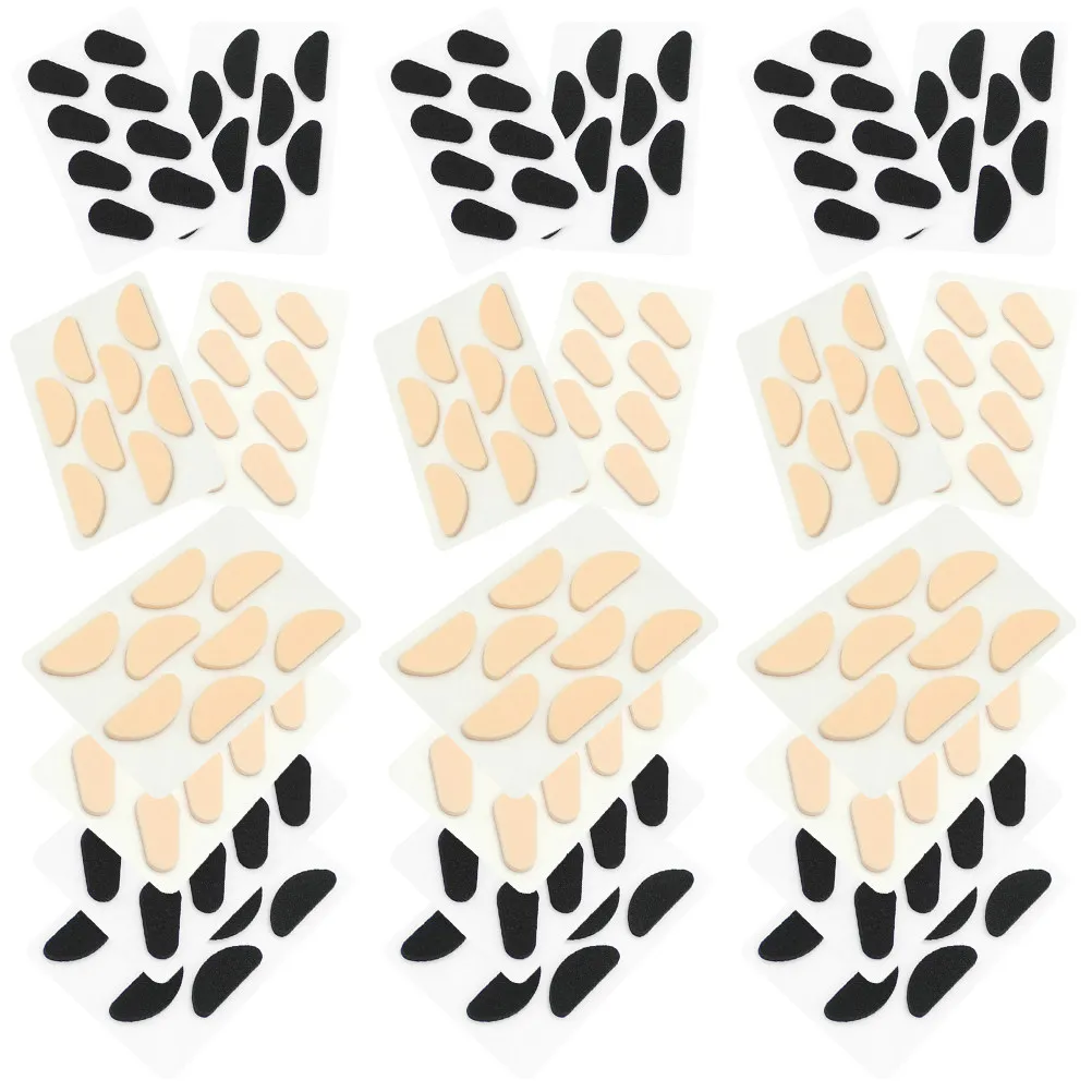 40Sheets Comfortable Sponge Nose Pads for Glasses Non-Slip Self-Adhesive Eyewear Nose Supports Skin-Friendly Adhesion