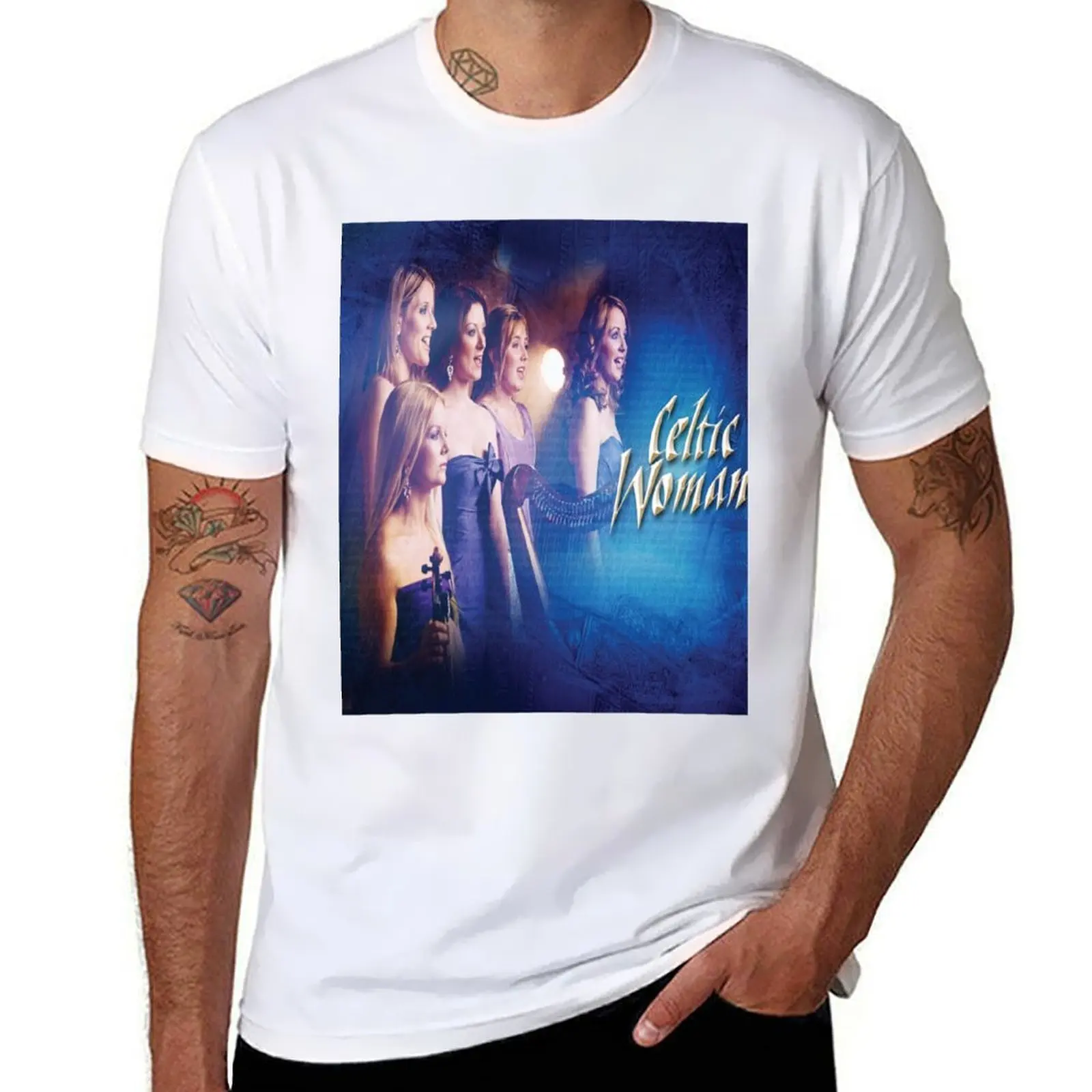 

Celtic Woman T-Shirt black cotton t-shirt plain for man package graphic t shirts for man T-Shirt