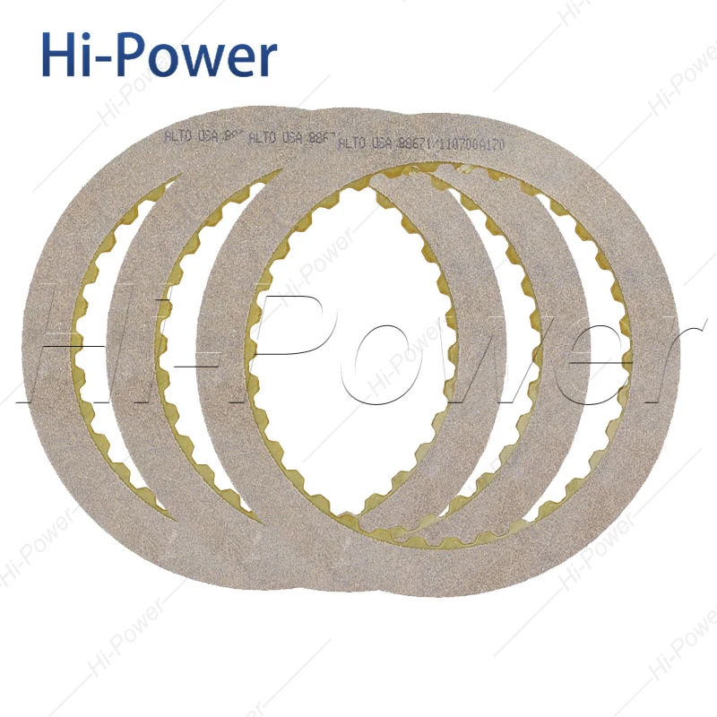 2pcs Friction plate UNDERDRIVE C3 AW55-50SN 99-up DIRECT C2 UNDERDRIVE C3 AW50-42LM 99-up 114mm 34T 1.7mm 24220778 110700A170