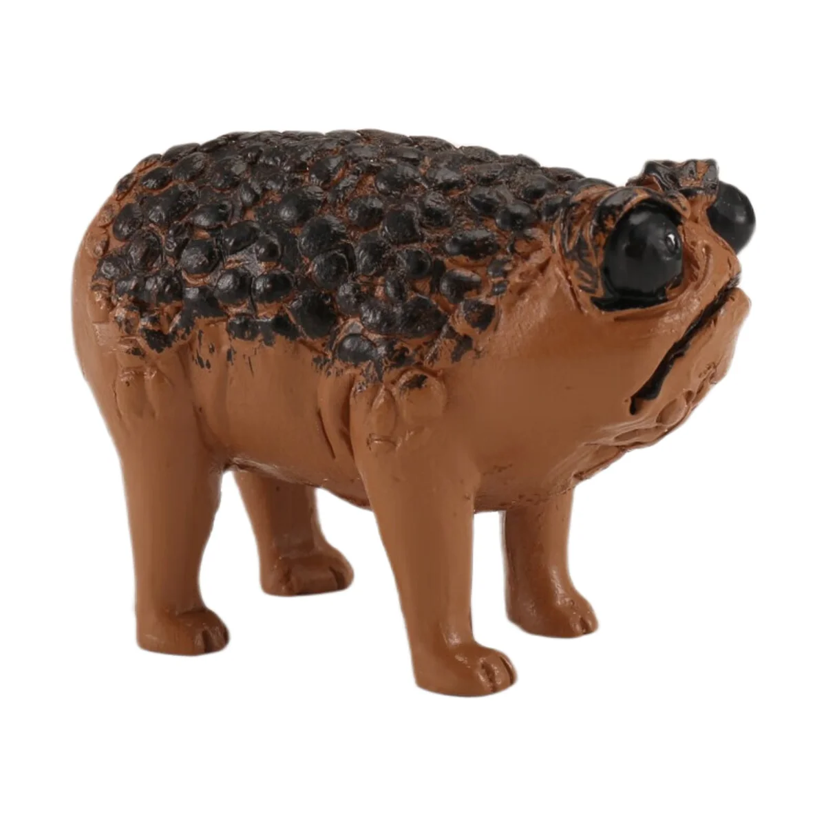 BVBV 심술 궂은 개구리 두꺼비 동상 추악한 화난 야외 정원 마당 개구리 장식 동상 재미 참신 홈 오피스 개구리 장식 조각