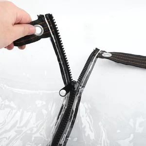 7 أنماط شفافة القماش المشمع سحاب النباتات سقيفة غطاء واقية للمطر شرفة أثاث المظلة للماء بالكون بيت الأليفة قماش القنب أفضل 8 قماش مشمع مبيعا للشرفات - رقم 8