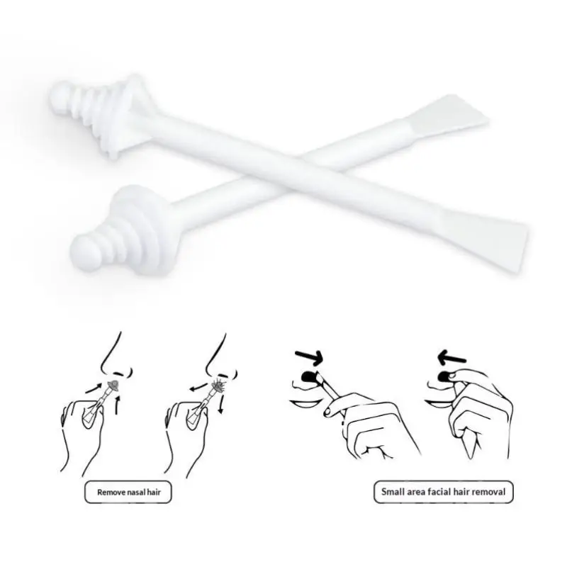 NEW Nose Wax Sticks 20PCS Nose Wax Applicators For Painless Nose Hair Removal Beeswax Safe Wax Accessories