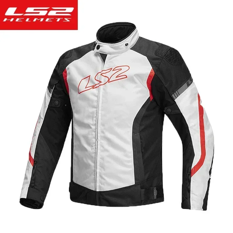 

Ls2 Motorcycle Jacket Motorcycle Winter Rally Suit Motorcycle Travel Waterproof Fall Knight Riding all seasons warm fall-proof