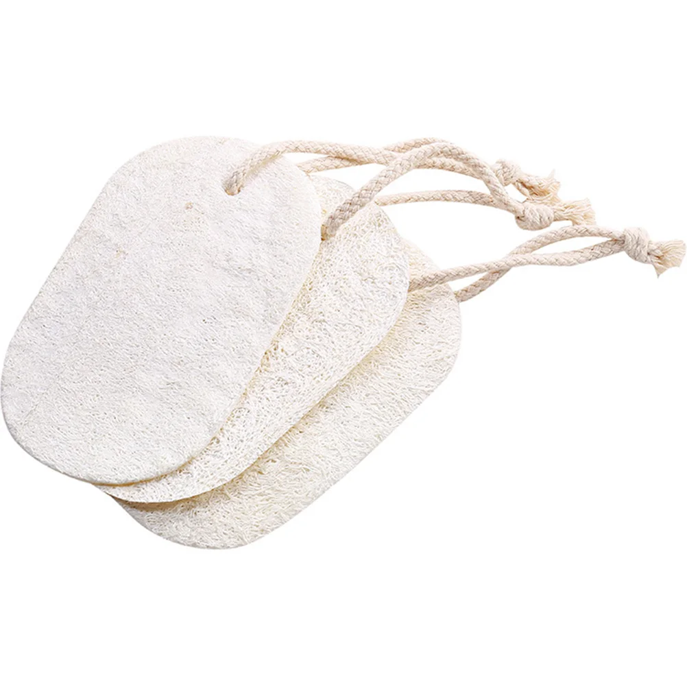 

3 Pcs Loofah Dishcloth Natural Sponge Kitchen Cleaning Sponges for Dishes Multipurpose