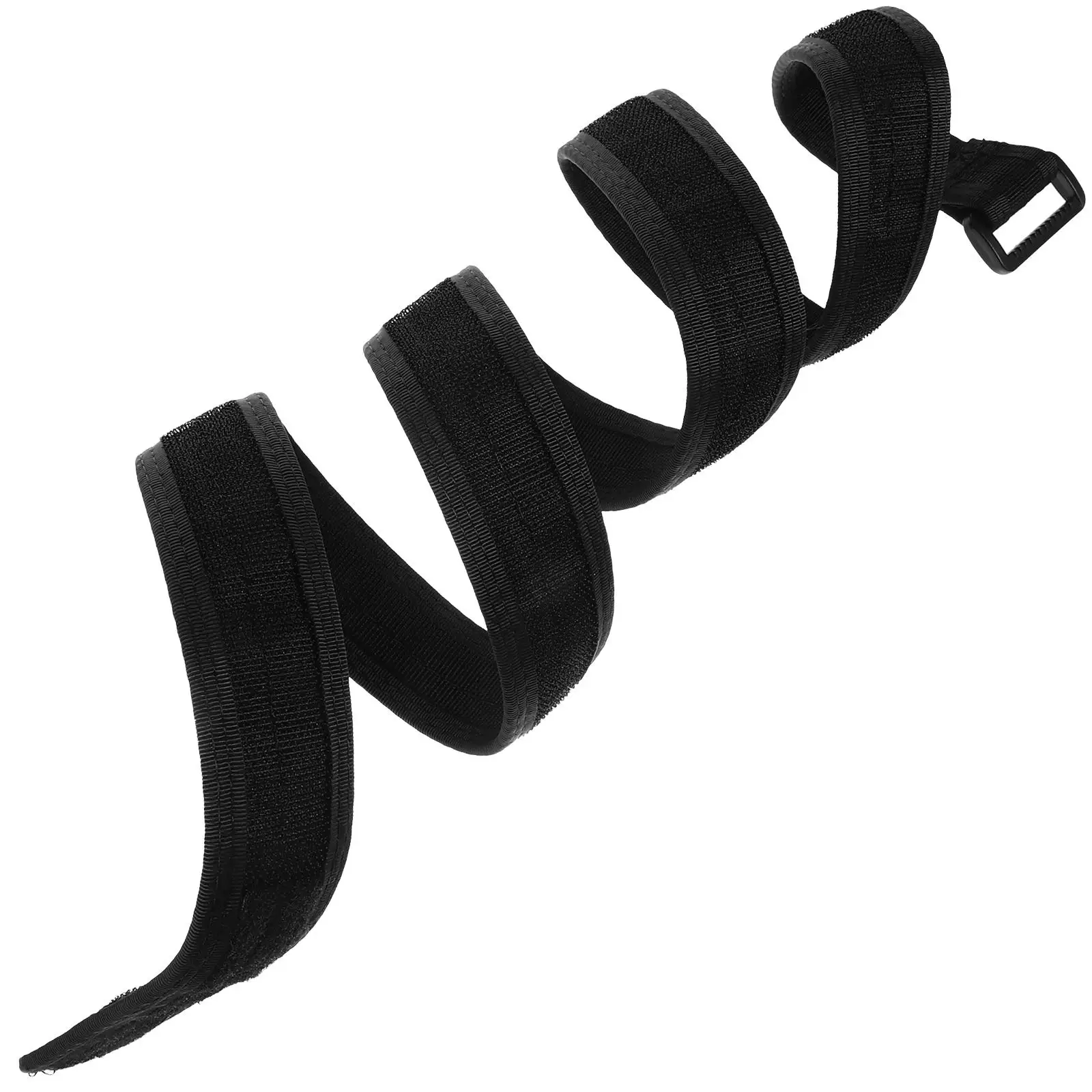 

Black Sticky Inner Belt for Men Women Durable Nylon Material Adjustable Length Daily Use Outdoor Work Heavy Duty Waist Belts