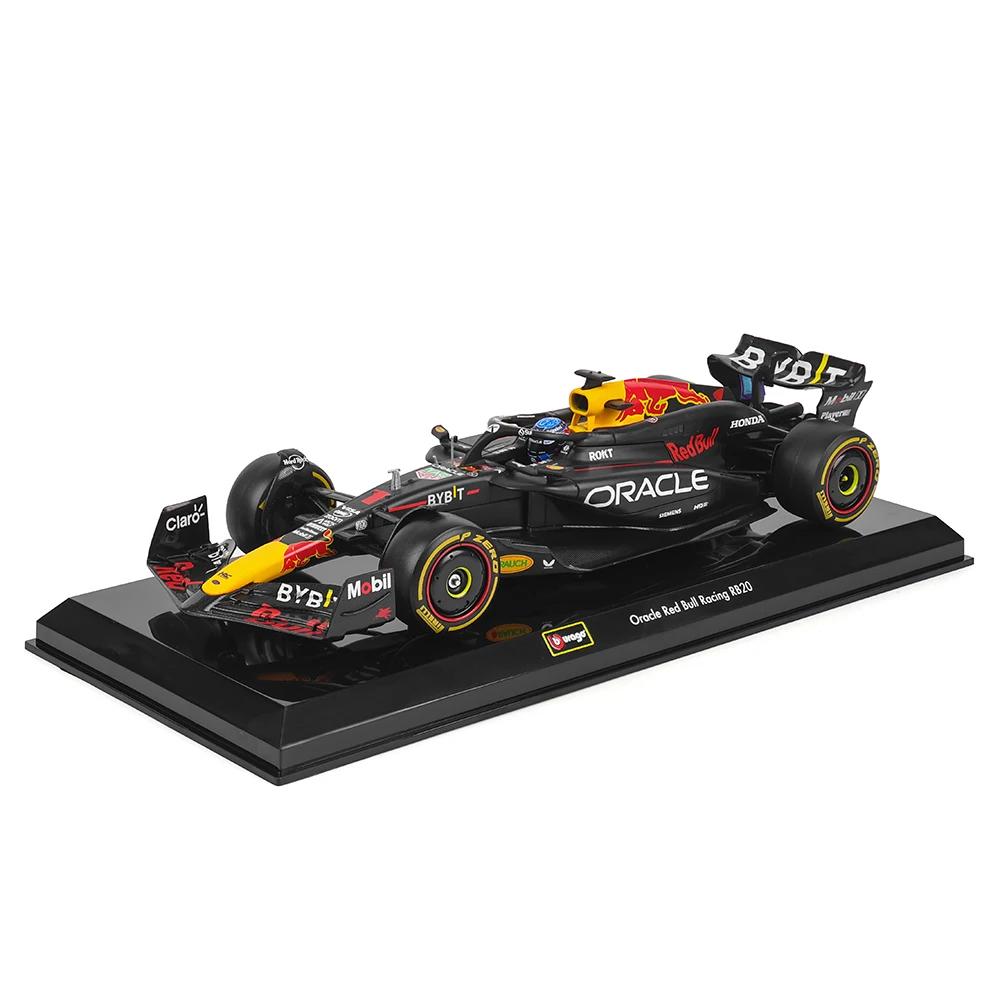 Bburago 1:43 2024 F1 Legierungsautomodell Red Bull RB20 # Max Verstappen # 11 Sergio Perez – Detail 9