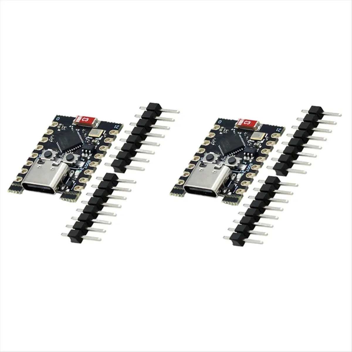 DT82-2pcs -C3 Development Board Mini WiFi Bluetooth Development Board High-Performance Development Kit