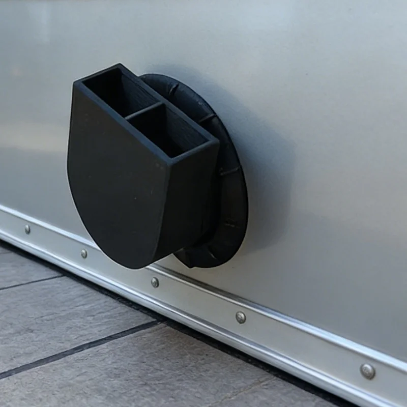Deflector de aire para calentador Truma, salida de ventilación, accesorio para autocaravana, RV, guía de aire, accesorios para caravana, 1 ud.
