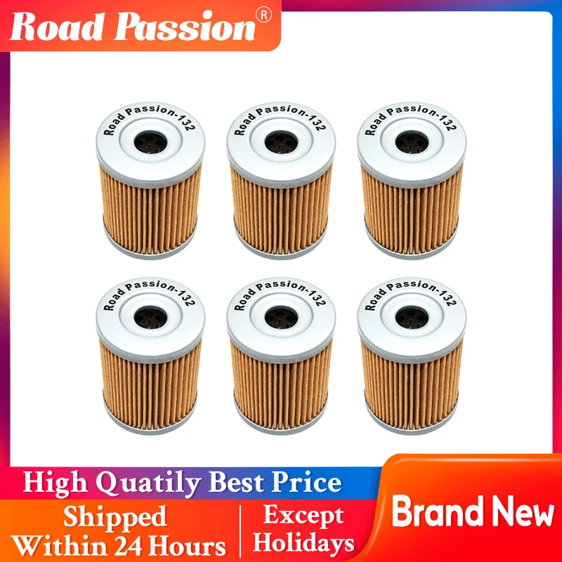 1/2/4/6 Pcs Dirt-bike Motorcycle Oil Filter For SUZUKI LT230E LT230S LT250R LTF230 Sp125 LT230G LT250EF Dr200 Lt300e