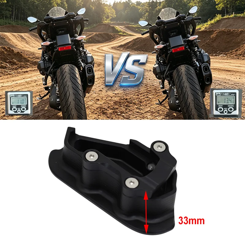 For BMW R1300RS R1300 RS R 1300RS 2025 2026 Motorcycle Kickstand Pad Foot Side Stand Extansion Plate Accessories