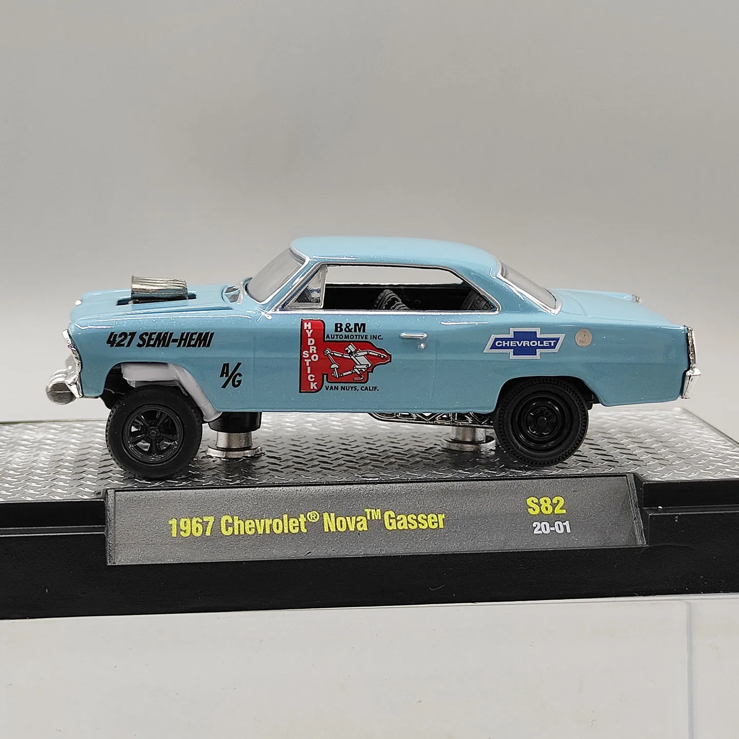 Diecast M2 1:64 Scale 1967 Gasser Alloy Car Model