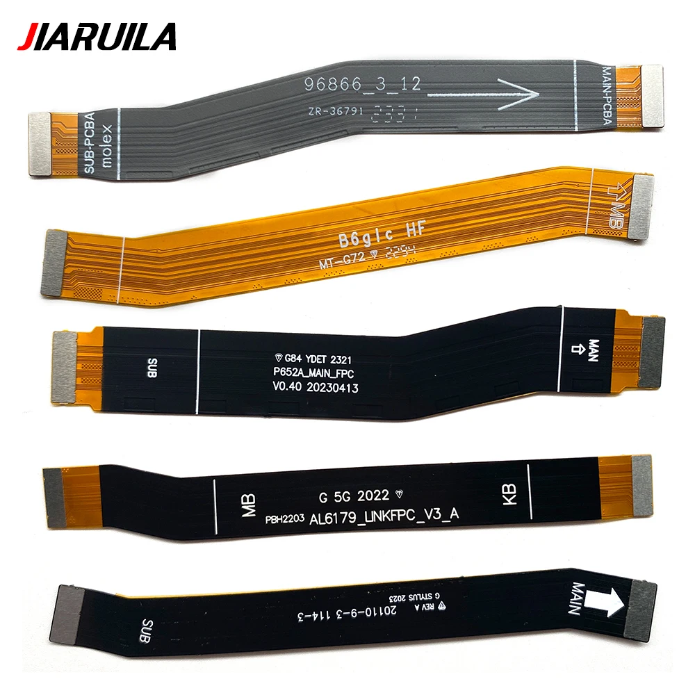 1 peça adequado para moto g84 g73 g72 g54 g34 g14 e7 edge 30 pro 40 plis g 5g stylus 2022 display fpc principal conectar placa principal flex