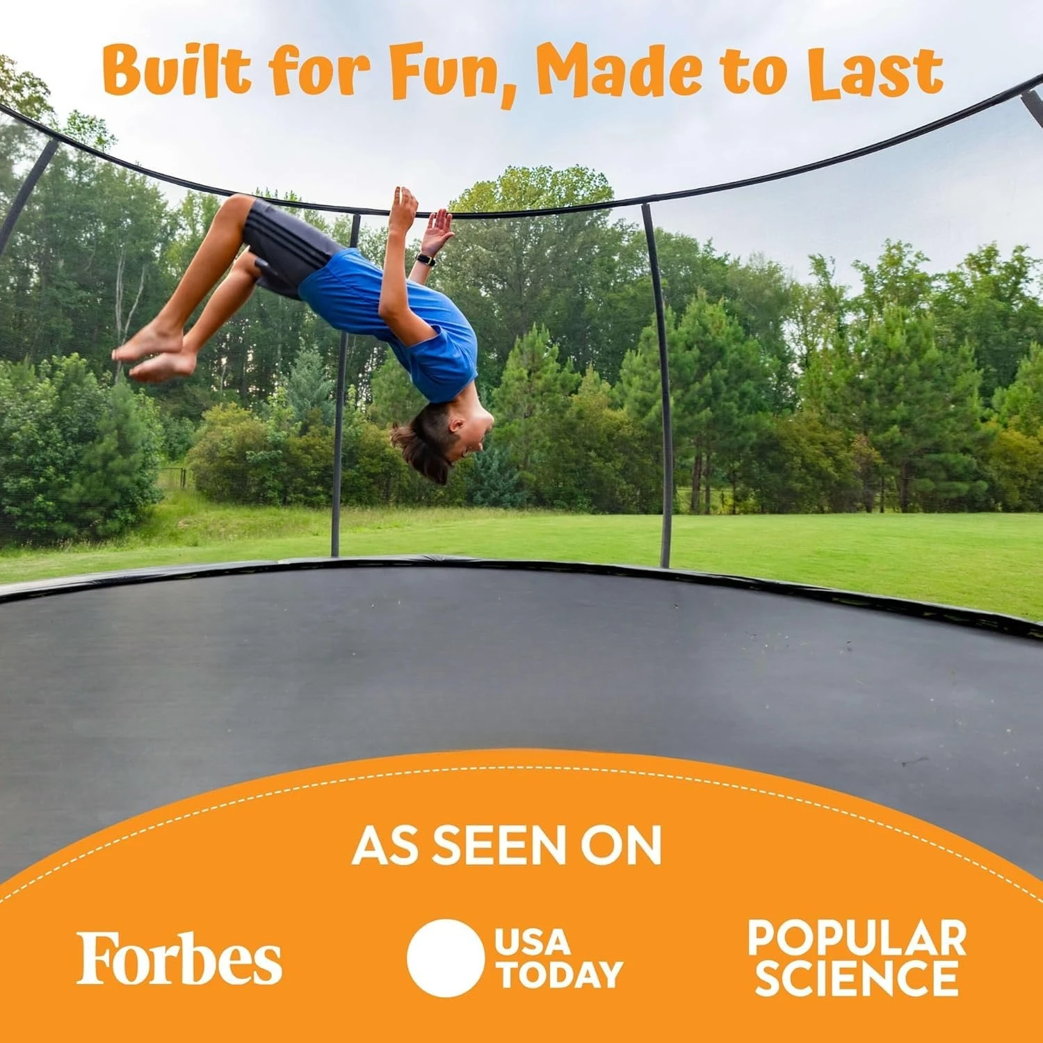 Outdoor Trampoline with Net for Kids 8FT 10FT 12FT 14FT 15FT 16FT, Customized