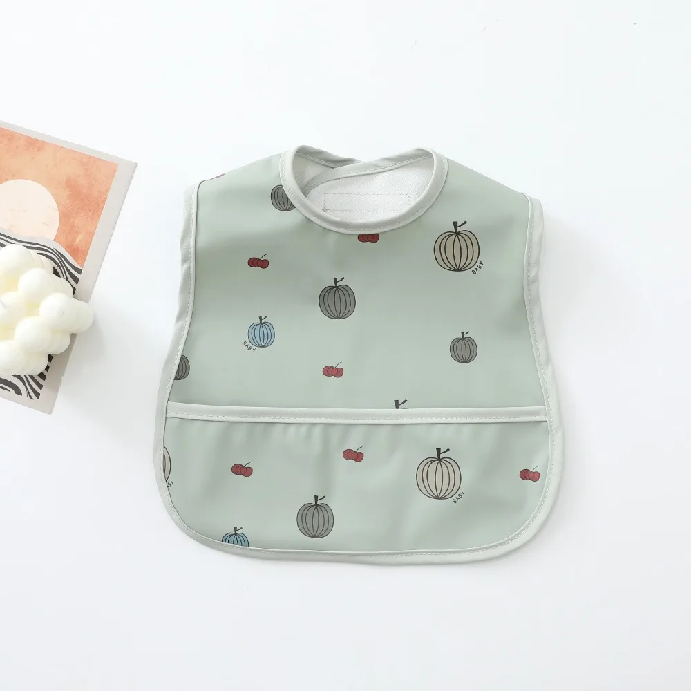 

Comfortable Animal Pattern Baby Feeding Bib Bear Cartoon Baby Drooling Bibs Anti-dirty Sleeveless Saliva Towel Burp Apron Summer