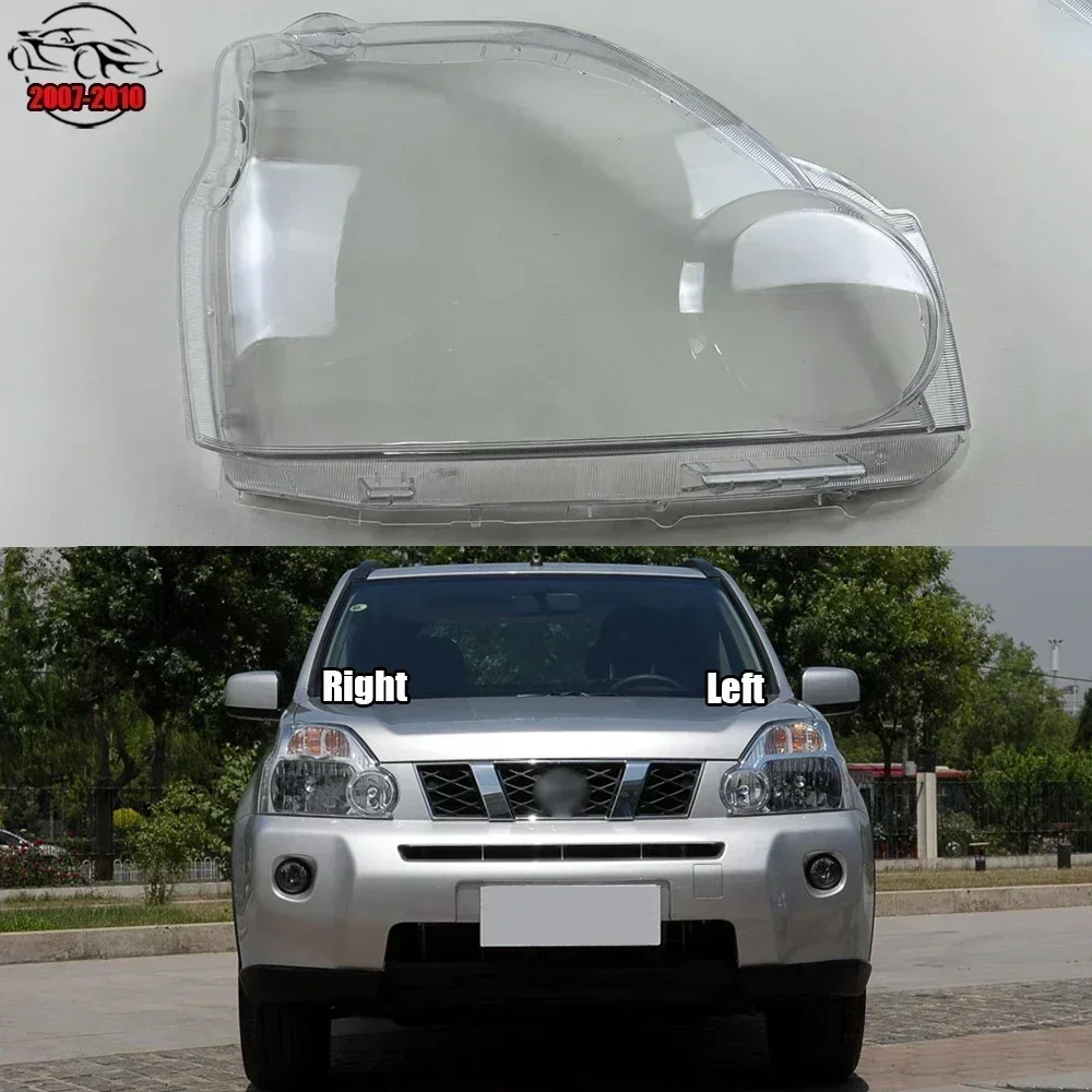 

Для Nissan X-Trail 2007 2008 2009 2010, крышка фары, прозрачная линза, корпус фары, замена оригинального абажура из плексигласа