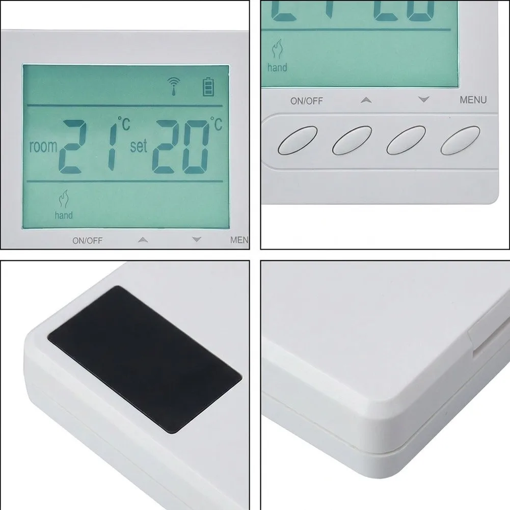 Wireless Central Controller For Water Underfloor Heating With Panel, Multi-Zone Temperature Regulation Energy Saving