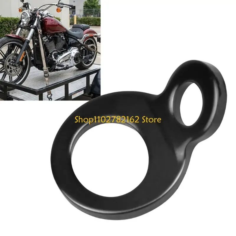 547B Stainless Steel O Rings Tie Down Anchors Hooks 10Pcs For Motorcycle ATV Trailer Cargo Securing And Transport