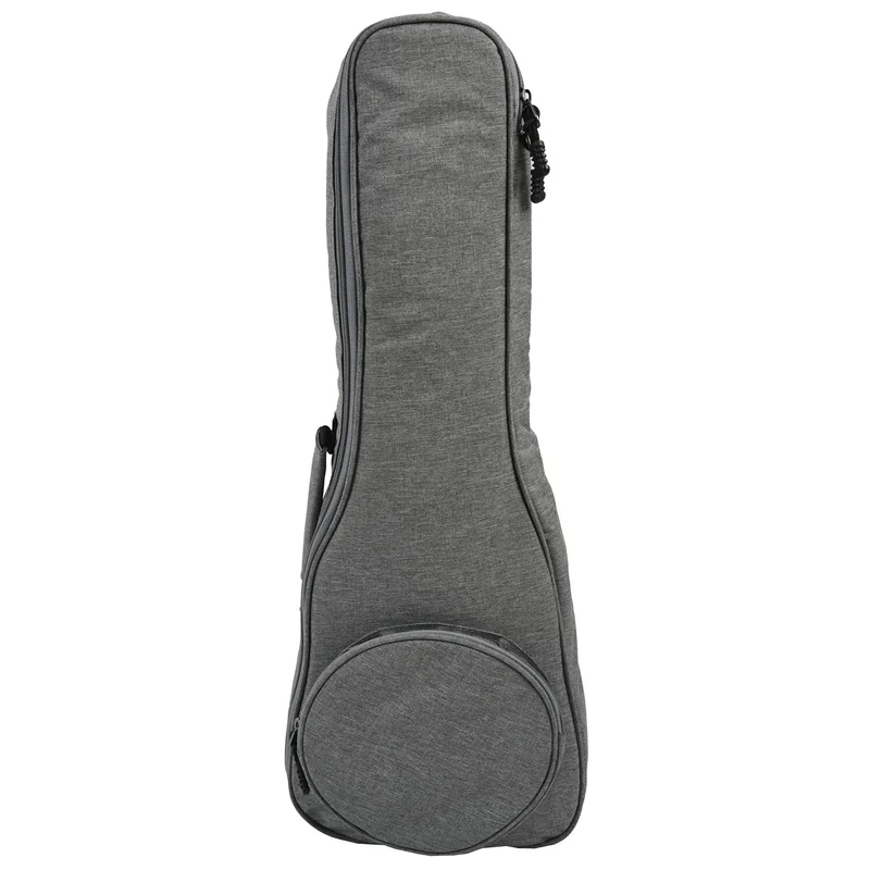 

ABVL-4Pcs 23 Inch Cotton Ukulele Bag Soft Case Gig Waterproof Oxford Cloth Ukelele Hawaii Four String Guitar Backpack Grey