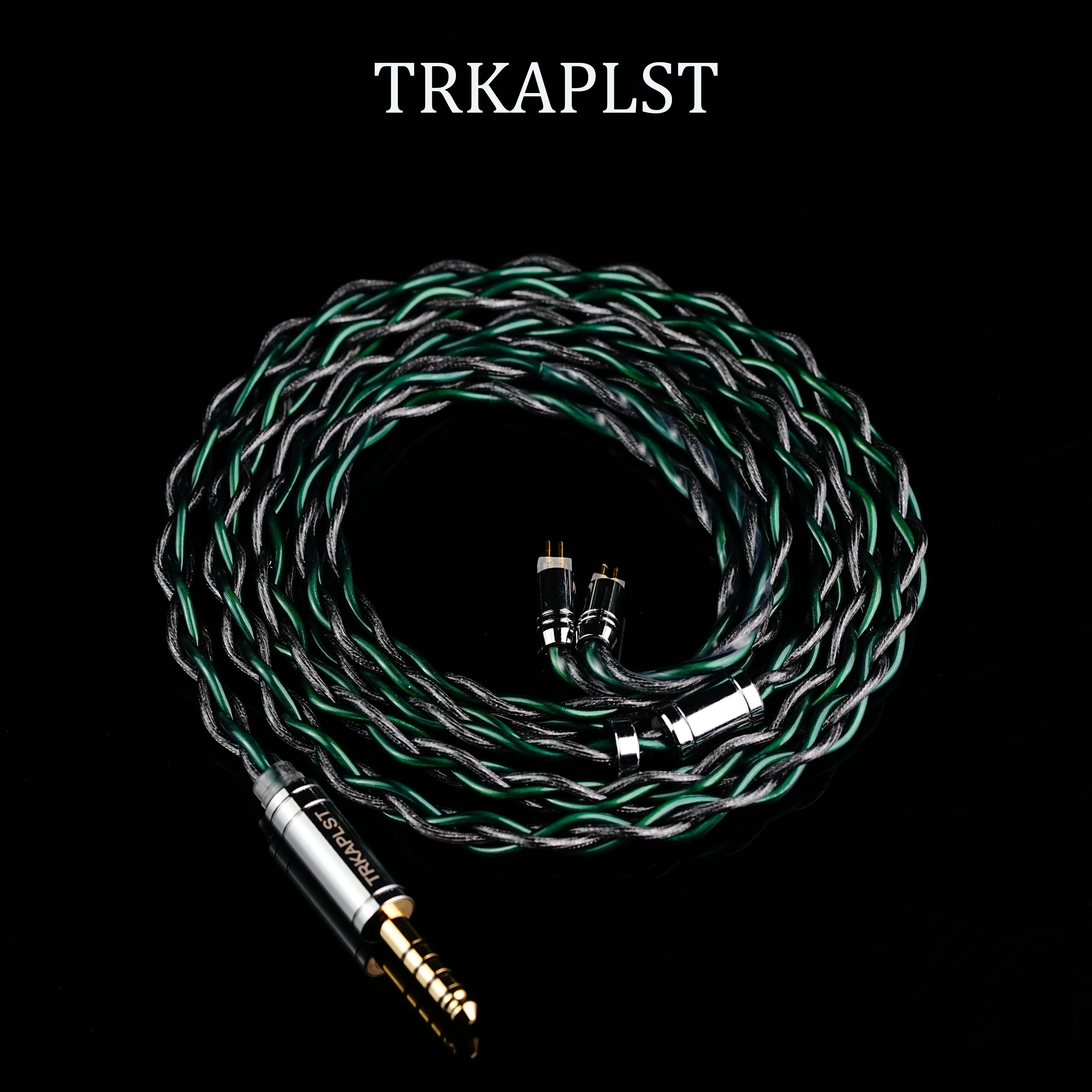 

TRKAPLST-35 in-ear headphone cable, compatible with 0.782-pin MMCX, TRSDual3.5 interfaces, suitable for in-ear and over-ear head