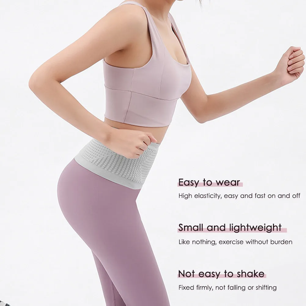 Seamless Running Waistpack Lightweight Invisible Mobile Phone Pouch Portable Elastic Breathable High-Capacity Sports Accessories