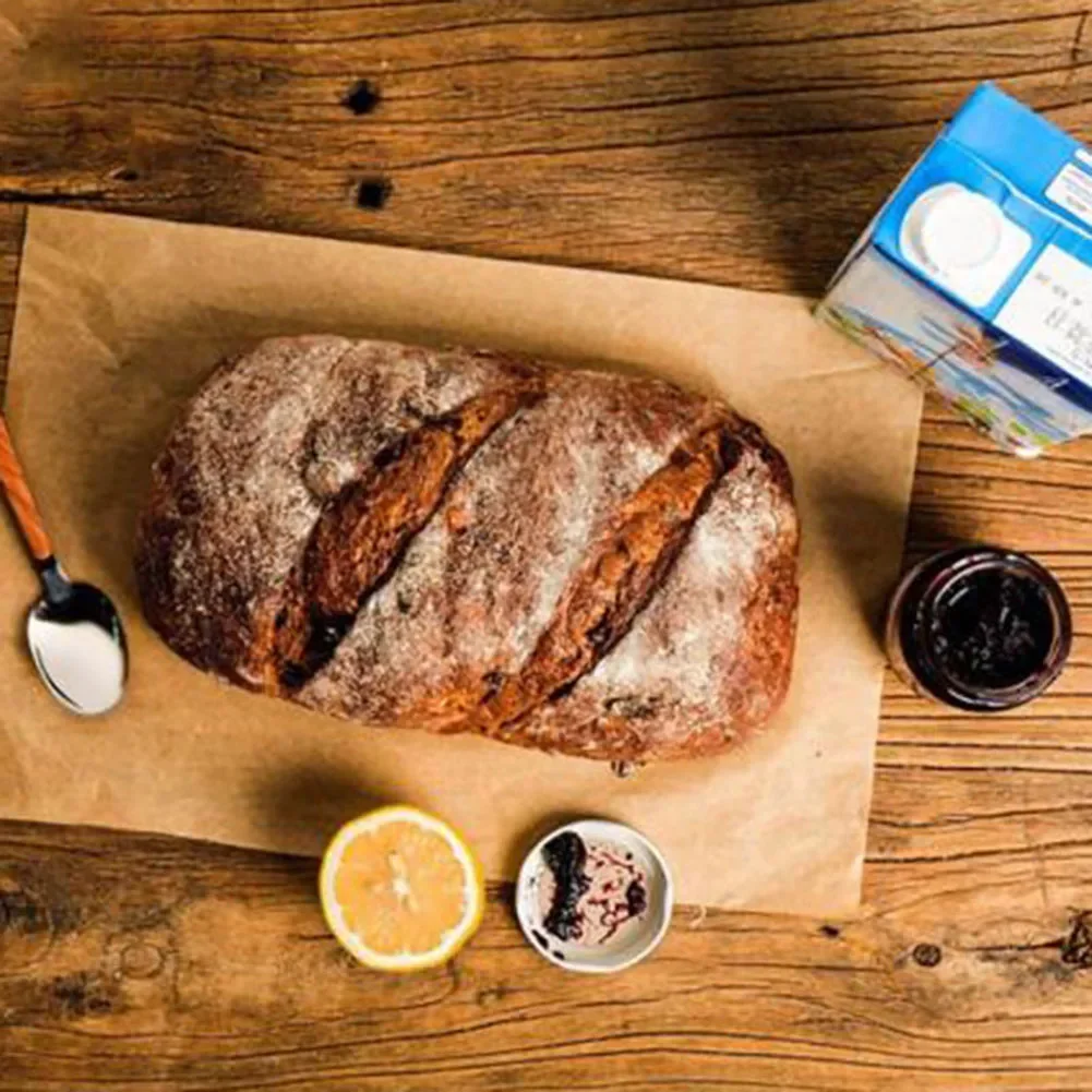 Croissants Baking Paper Cupcakes Home Kitchen Non-Stick Oil Absorption Parchment Tool Bread Unbleached Cookies
