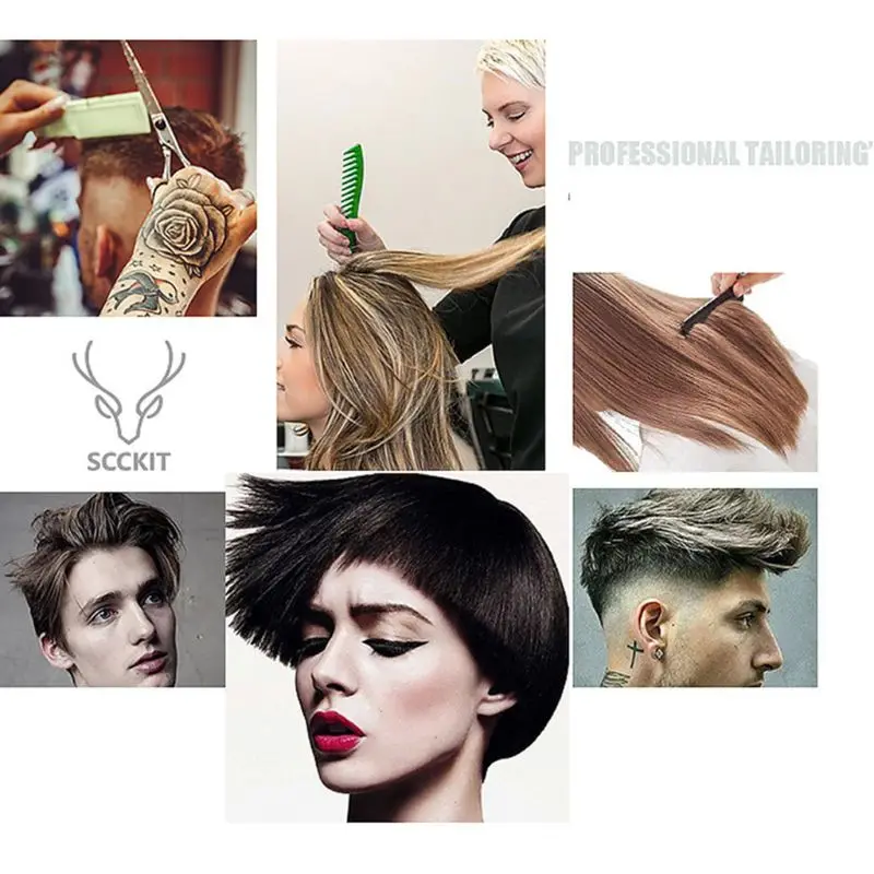 전문 머리 염색 빗 단방향 직조 하이라이트 포일 섹션 하이라이트 헤어 빗 Dropshipping
