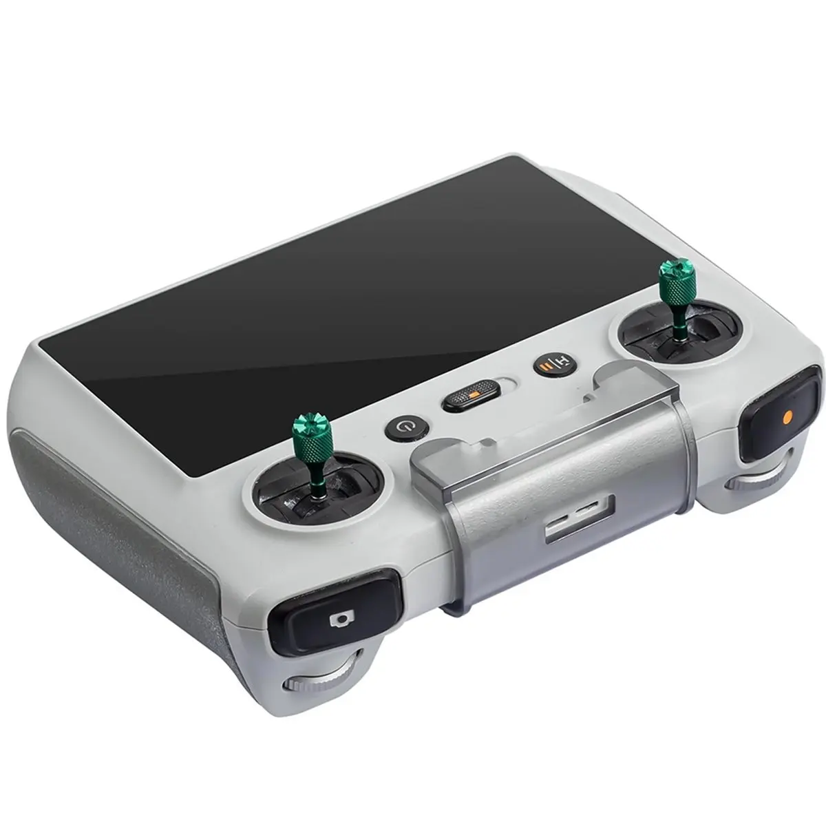 SWXF Joysticks Stick for RC,RC 2(Neo,Flip,Air 3S/3,Mini 5/4/3 Pro,Mini 3), Metal Remote Controller Thumb Accessorie Green