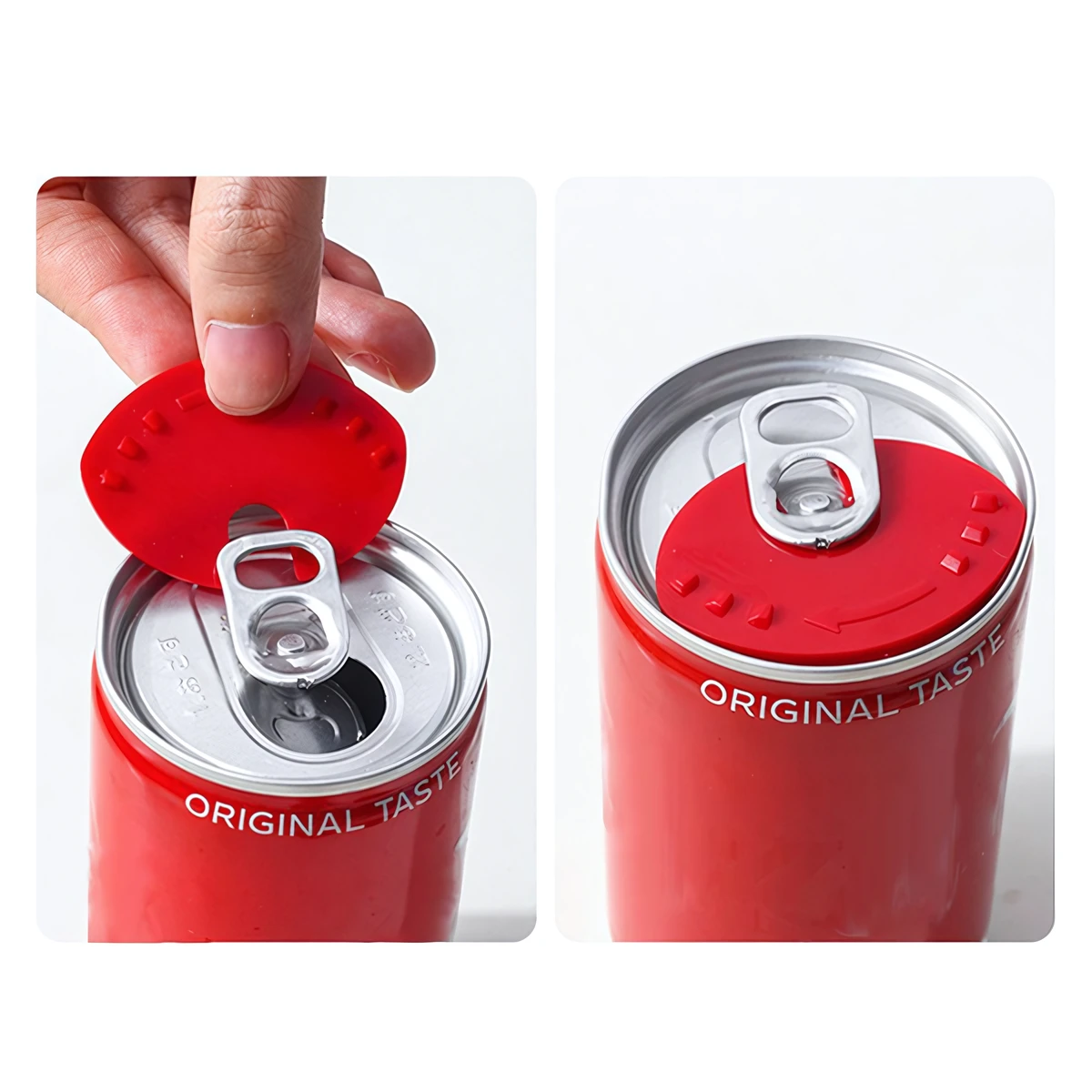 5PCS Cdemiy Drinks Can Lids, Dustproof Drink Top Cover, Lid for Cola Cans, Soda Pop Beer Drinks