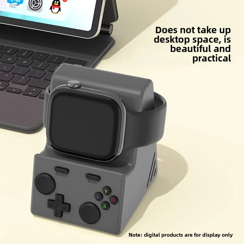 

Подходит для Apple WatchAppleWatch. Подставка для зарядки. База с защитой от падения. Противоскользящая подставка для зарядки.