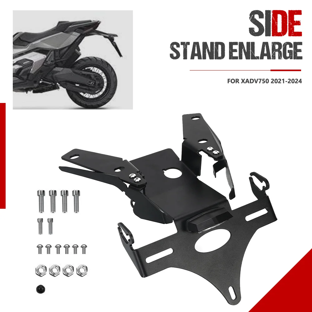 

For HONDA X-ADV 750 XADV 750 2021-2022-2023-2024 Motorcycle License Plate Holder Bracket Rear Tail Tidy Fender Eliminator Kit