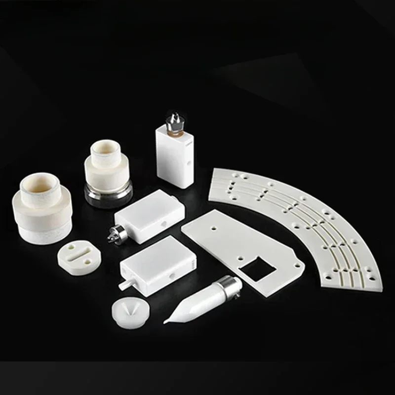 

Customized high-temperature resistant industrial ceramic plates, ceramic tubes, and rods for semiconductor parts laser cutting