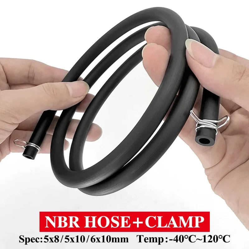 

5mmx8mm Gas Oil Fuel Hose 50cm/1M/3M Durable Universal Line Petrol Pipe for Motorcycle Dirt Bike ATV Accessories