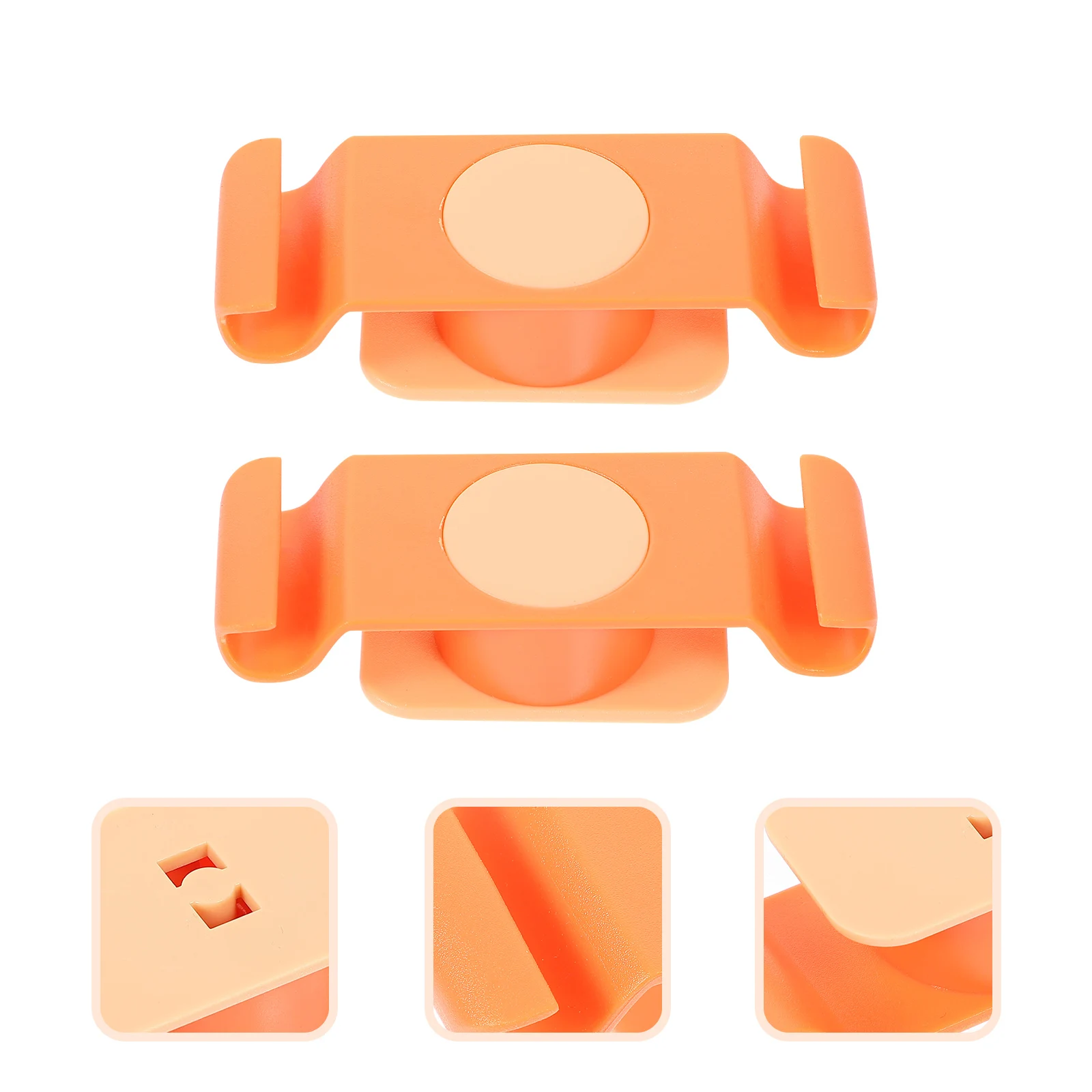 

1 set 1 Set Rotatable Cable Organizers Adhesive Cord Holders For Cords Sturdy Abs Material Compact Design Cord
