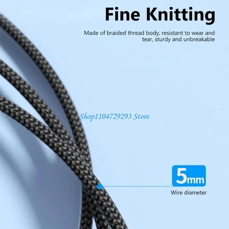 150cm USB Cable Fast Charging Cord Durable USB Male to Female Cable