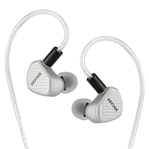 Наушники KEFINE Klean SV Wired Hi-Fi IEM с 10-мм динамическим драйвером — фото устройства