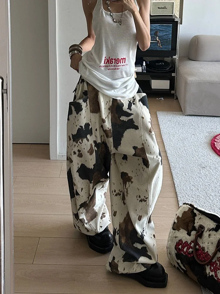 

Брюки Scimitar, женские утепленные летние модальные брюки классического кроя, романтический стиль-карго для отпуска, легкий лоскутный многослойный OL