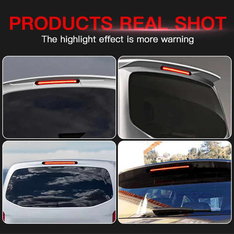 

1PC 12V LED High Mount Third Brake Light Canbus For Mercedes Benz Vito W447 Kasten Mixto Tourer V-Klasse 2014-2020 Car Accessory