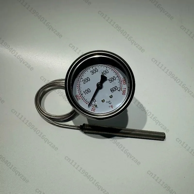 EP4 Pizza Oven Electric Oven Thermometer Bread Oven Pointer Thermometer 500 Degree Stainless Steel Plate Thermometer