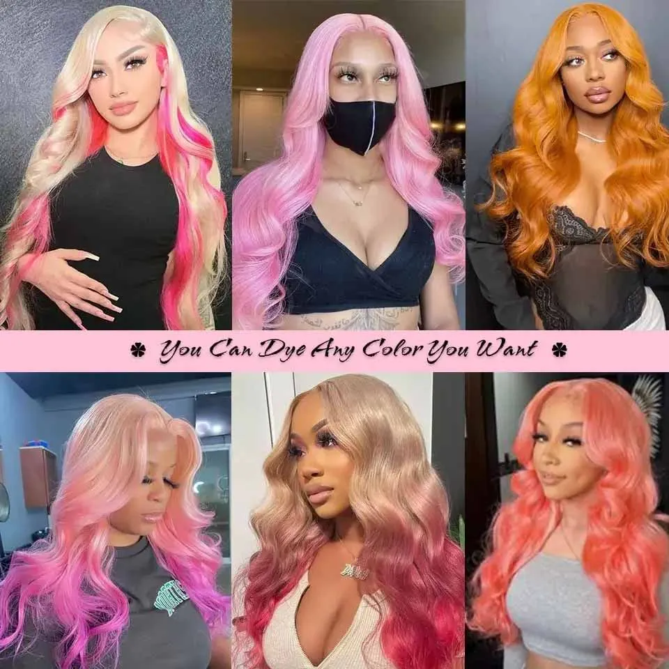 Lumiere 613 Body Wave Lace Front Wig Human Hair Honey Blonde Lace Front Wig For Women 13X4 HD Lace Frontal Wigs For Women