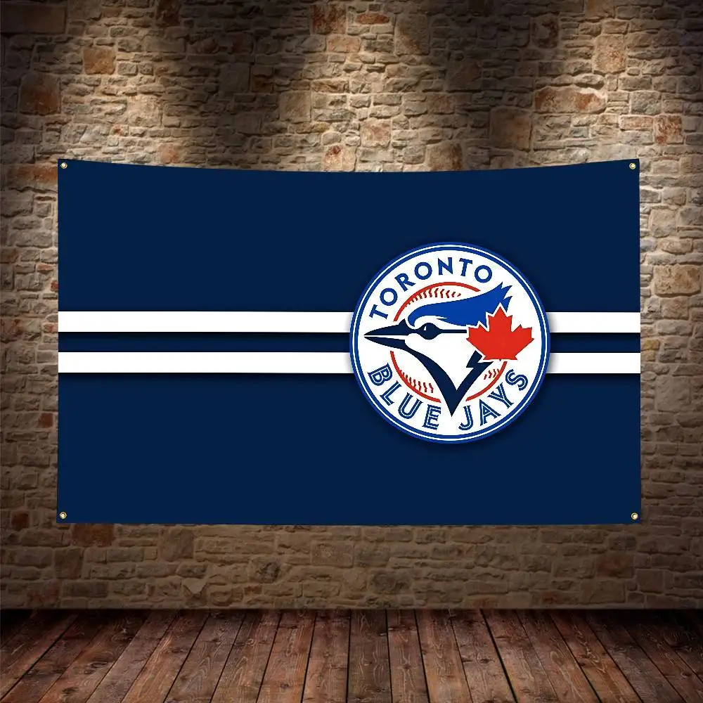 أعلام تورونتو بلو جي جايز ديكور الغرفة ديكورات خارجية عناصر شخصية أعلام لغرف النوم والمنزل المضحك #4