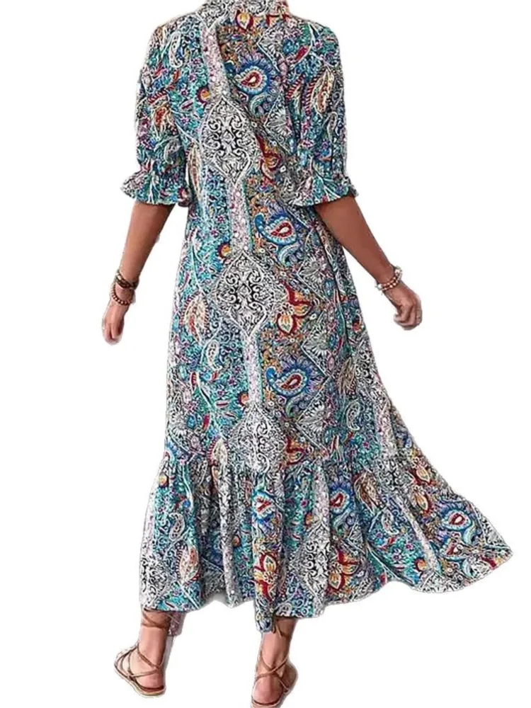 casual holiday dresses for women Cathalem Holiday Dresses for Women Plus Size Womens Summer Dresses Beach Casual Plus Size Sleeveless Loose Flowy Sundresses(Navy,L)