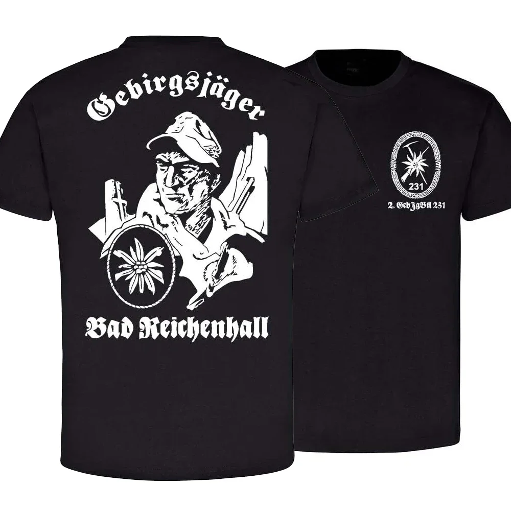 

Gebjgbtl 231 Federal Defence Force Mountain Warrior Battalion T-Shirt 100% Cotton O-Neck Summer Short Sleeve Casual Mens T-shirt