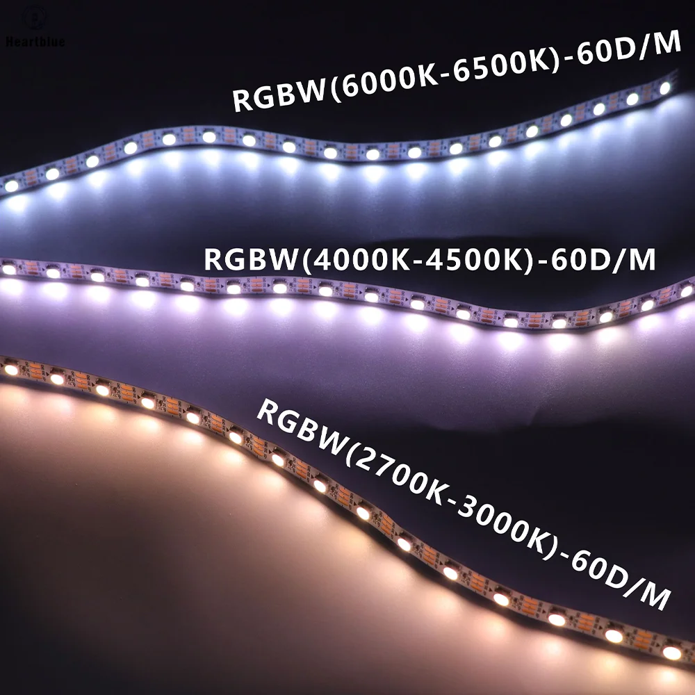 وحدة تحكم بلوتوث LED 6812 RGBW 5V 12V 24V SP530E 2.4 جيجا هرتز مع جهاز تحكم عن بعد RC3/RB3، مجموعة 1 م 2 م 3 م 4 م 5 م #3