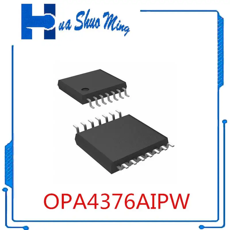2PCS/LOT OPA4376AIPW OPA4376AIPWR TSSOP-14